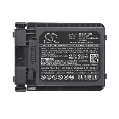 Аккумулятор CipherLab R25, RS38, 4500 мАч, CS фото 8