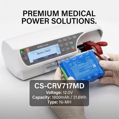 Аккумулятор Codan, A616S InCare, Argus infusion pump A717V, Argus infusion pump 717, 1800 мАч, CS фото 2