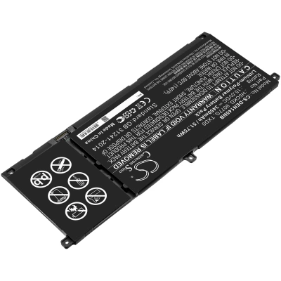 Аккумулятор Dell, Inspiron 15 5501, Inspiron 15 5502, Inspiron 14 5401, 3450 мАч, CS фото 4