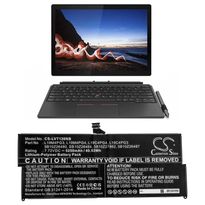 Аккумулятор Lenovo, ThinkPad X12 Detachable, 5250 мАч, CS фото 5