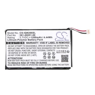 Аккумулятор Garmin, Nuvi 2660LMT, Nuvi 2669LMT, Nuvi 2460LMT, 1200 мАч, CS фото 2