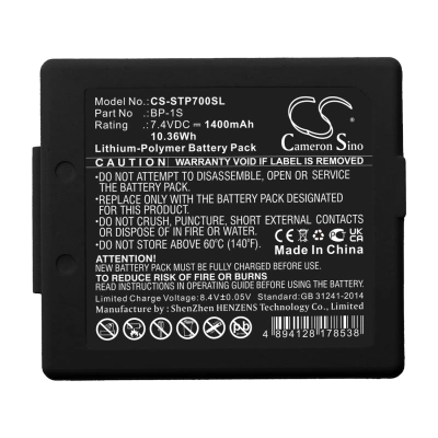 Аккумулятор Stonex, P7 Controller, S3, S6, 1400 мАч, CS фото 5
