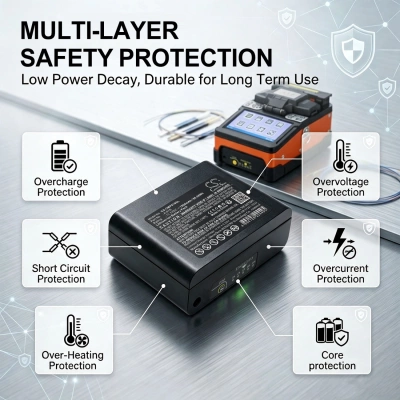 Аккумулятор Comptyco, A-81S Fusion Splicer, FS-60C Fusion Splicer, FS-60F Fusion Splicer, 7800 мАч, CS фото 6