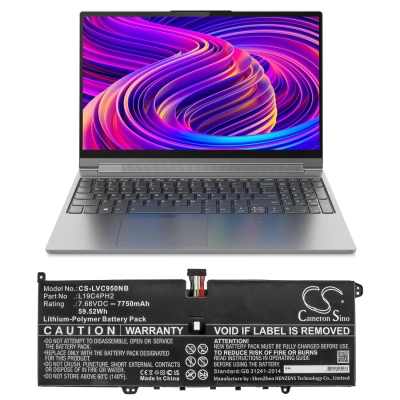 Аккумулятор Lenovo, Yoga C950, 7750 мАч, CS фото 2
