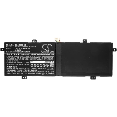 Аккумулятор Asus, UX431, UX431FA, VivoBook S14 S431FL-AM041T, 6000 мАч, CS фото 4