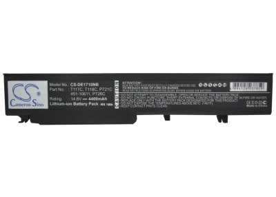Аккумулятор Dell, Vostro 1710, Vostro 1720, 4400 мАч, CS фото 3