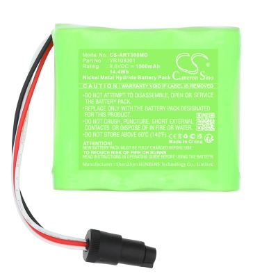 Аккумулятор Air Liquide, Blease 5500 Osiris 3, Taema Respirator Osiris 3, Ventilator Osiris 3, 1500 мАч, CS фото 3