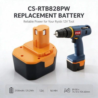 Аккумулятор Ryobi, HP1201MK2, CTH1201, CTH1202, 2100 мАч, CS фото 6