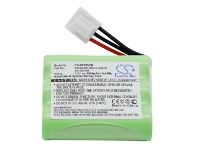 Аккумулятор Sagem | Ingenico, MONETEL EFT930, MONETEL EFT930P, MONETEL EFT930G, 1500 мАч, CS фото 1