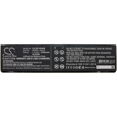 Аккумулятор Dell, Latitude E7450, Latitude E7250, Latitude E7440, 6300 мАч, CS фото 2