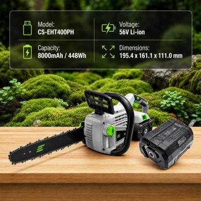Аккумулятор SABO | EGO, Professional E-POWER, CS1400, CS1403, 8000 мАч, CS фото 6