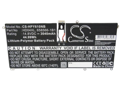 Аккумулятор HP, Envy 6-1000, Envy Spectre XT 13-2021, Envy Spectre TU XT 13-2000eg, 3040 мАч, CS фото 5