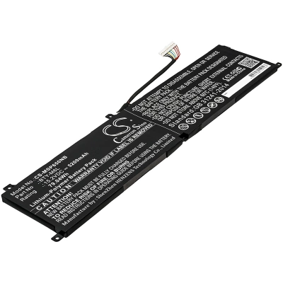 Аккумулятор MSI, GS65, GS65 Stealth Thin, GS65 Stealth Thin 9RE-051US, 5200 мАч, CS фото 1
