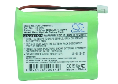 Аккумулятор Siemens, 240, 242, CS240, 1200 мАч, CS фото 3