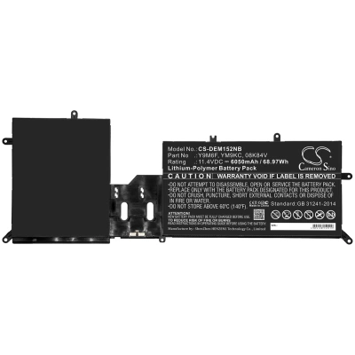 Аккумулятор Dell, Alienware M15 R2, Alienware M17 R2, Alienware M15 ALW15M-D4746W, 6050 мАч, CS фото 2