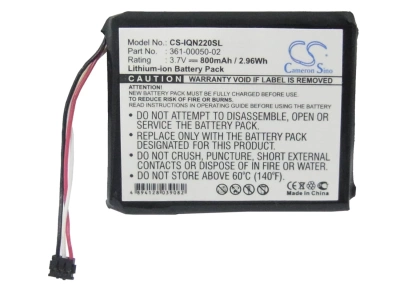 Аккумулятор Garmin, Nuvi 2200, Nuvi 2200LT, Nuvi 2240, 800 мАч, CS фото 6