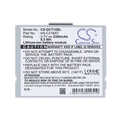 Аккумулятор ТСД Casio IT10, 2300 mAh, CS фото 2