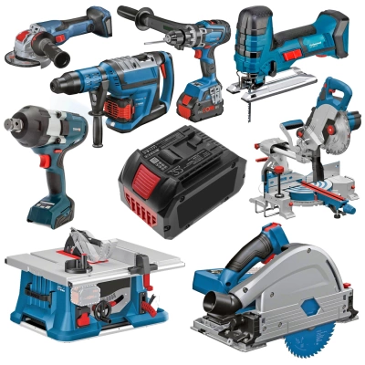 Аккумулятор Bosch, GDS 18V, GCM 18V-216, GCM 18V-305 GDC, 8000 мАч, CS фото 6