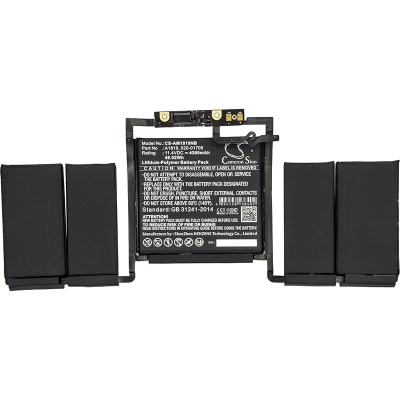 Аккумулятор Apple, Macbook Pro 13" 2016, Macbook Pro 13" 2017, A1706, 4300 мАч, CS фото 3