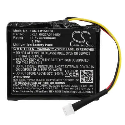 Аккумулятор TomTom, VIA 1505T, VIA 1435TM, VIA 1505M, 900 мАч, CS фото 2