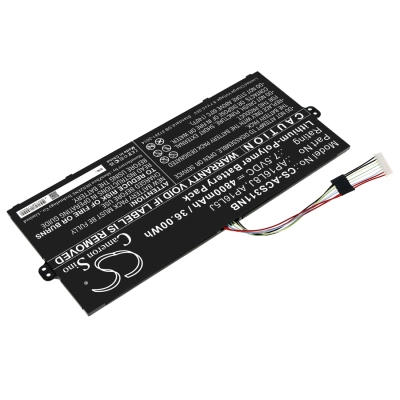 Аккумулятор Acer, Chromebook Spin 311 CP311-3H-K2RJ, Chromebook Spin 311 CP311-3H, Chromebook Spin 513 CP513-1H, 4800 мАч, CS фото 5