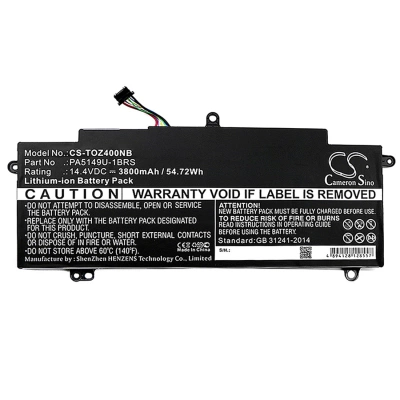 Аккумулятор Toshiba, Tecra Z40-A-17K, Tecra Z40-B-11F, Tecra Z50-A-11T, 3800 мАч, CS фото 3