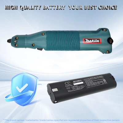 Аккумулятор Makita, 4093D, 4190DB, 4190DWD, 1500 мАч, CS фото 2