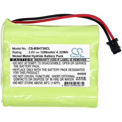 Аккумулятор Bosch, 738, CT-COM 147, CT-COM 157, 1200 мАч, CS фото 4