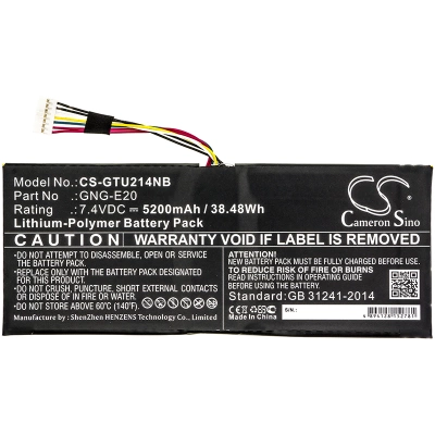 Аккумулятор Getac, U2142-i5-3337U, U2142, U2142-i3-3217U, 5200 мАч, CS фото 2