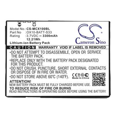 Аккумулятор ТСД M3 Mobile Orange, OX10, OX10 RFID, 3300 mAh, CS фото 1