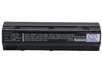Аккумулятор Dell, Inspiron 1300, Inspiron B120, Inspiron B130, 6600 мАч, CS фото 1