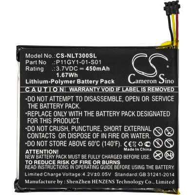 Аккумулятор Nest, Learning Thermostat T200377, Learning Thermostat T200477, Learning Thermostat T200577, 450 мАч, CS фото 4