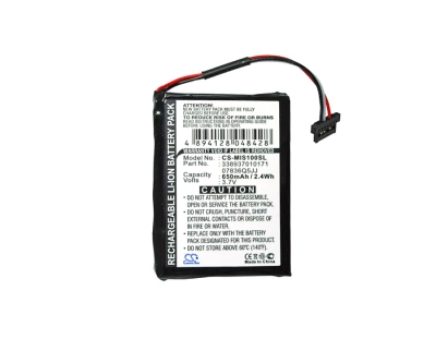 Аккумулятор Navman, Spirit S100, Spirit S100T, Spirit S150, 650 мАч, CS фото 3