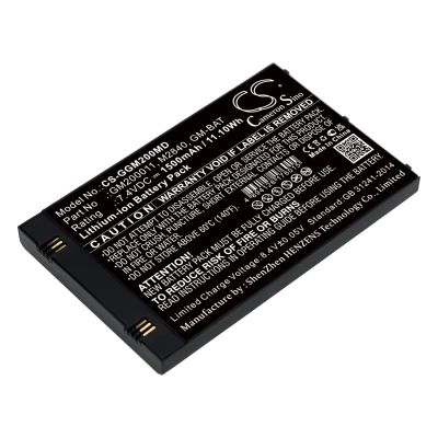 Аккумулятор GE, Echographe Vscan, Vscan Pocket Sized Ultrasound GM200011, Scan Ultrasound, 1500 мАч, CS фото 1
