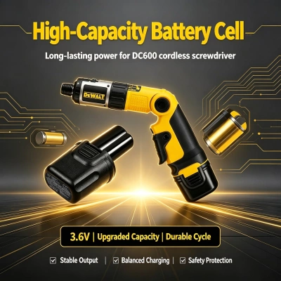 Аккумулятор DeWalt, DC600 Screwdriver, DC600KA, DC600-GB, 3300 мАч, CS фото 2
