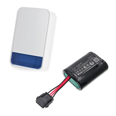 Батарея Visonic, MCS-730, MCS-740 PowerMax Siren, MCS-740 wireless siren, 8000 мАч, CS фото 5