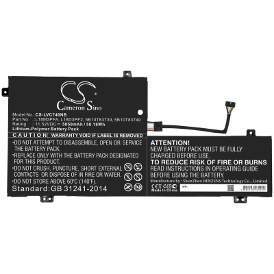 Аккумулятор Lenovo, Yoga C740, Yoga C740-15IML, YOGA C740-15, 5050 мАч, CS фото 3