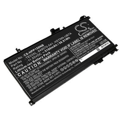 Аккумулятор HP, Pavilion 15 UHD, Pavilion 15-BC, Pavilion 15-BC017NF, 5100 мАч, CS фото 1