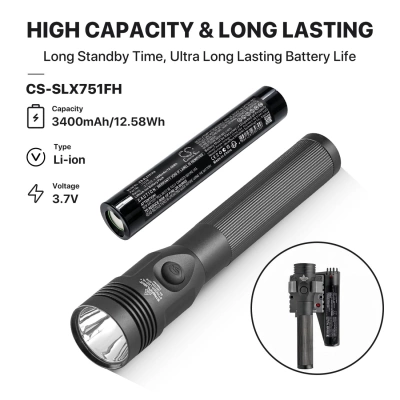 Аккумулятор Streamlight, Stinger LED, 3400 мАч, CS фото 6