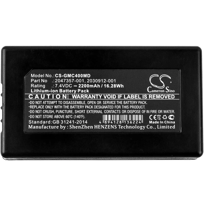 Аккумулятор GE, MAC 400, MAC C3, MAC 600, 2200 мАч, CS фото 2