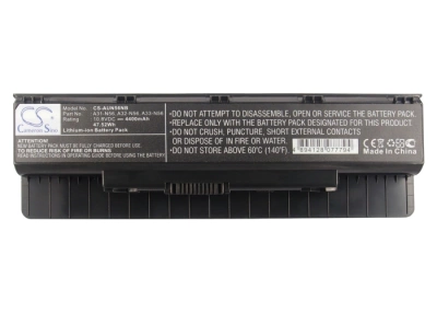 Аккумулятор Asus, N46, N46V, N46VJ, 4400 мАч, CS фото 2