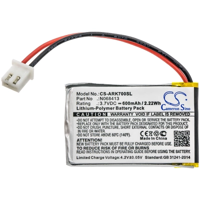Аккумулятор Atrack, AK7 GPS tracker, AK7 GPS, 600 мАч, CS фото 2