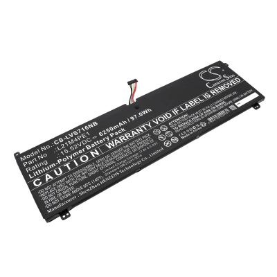 Аккумулятор Lenovo, Legion S7 16IAH7 82TF008SRK, Legion S7 16IAH7 82TF001XMJ, Legion S7 16ARHA7 82UG0011TW, 6250 мАч, CS фото 1