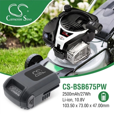 Аккумулятор Briggs & Stratton, 775iS, 875iS, 675iS, 2500 мАч, CS фото 3