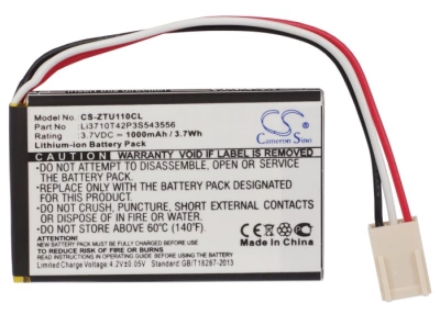 Аккумулятор ZTE, U110, U116, U116+, 1000 мАч, CS фото 3