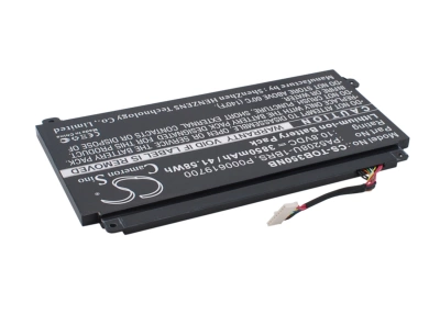Аккумулятор Toshiba, Chromebook CB35, ChromeBook CB35-B, ChromeBook CB35-B3340, 3850 мАч, CS фото 6