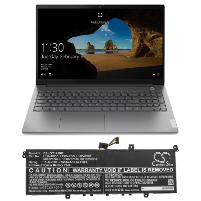 Аккумулятор Lenovo, ThinkBook 13s G2 ITL-20V9000LAU, ThinkBook 13s G2 ARE(20WC), ThinkBook 14s G2 ITL-20VA0006AU, 3550 мАч, CS фото 4