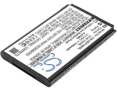 Аккумулятор Incom | UniData, ICW-1000B, WPU-7700, WPU-7800, 1100 мАч, CS фото 3