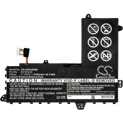 Аккумулятор Asus, EeeBook E402MA, EeeBook E402MA-WX0018H, EeeBook E402MA-WX0001H, 4100 мАч, CS фото 3