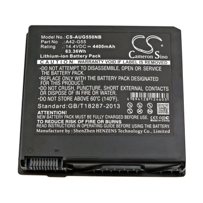Аккумулятор Asus, G55, G55VW-DH71-CA, G55XI361VW-BL, 4400 мАч, CS фото 3